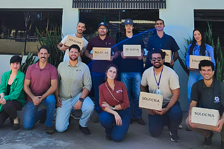 Solocria de portas abertas: turma de Agronomia da Faculdade de Anicuns conhece as etapas da análise de solo